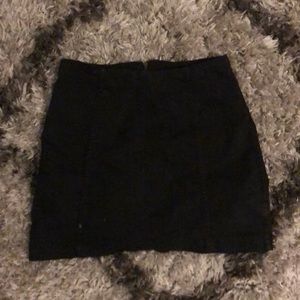 free people black skirt size medium